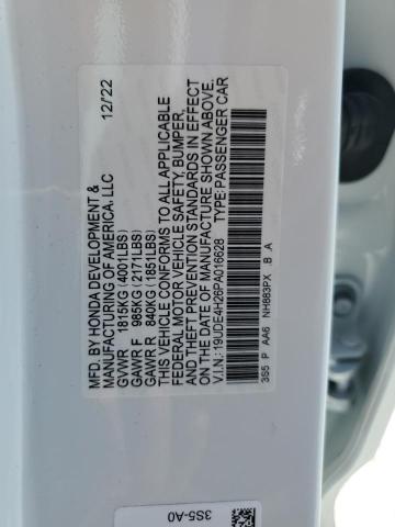2023 ACURA INTEGRA 19UDE4H26PA016628