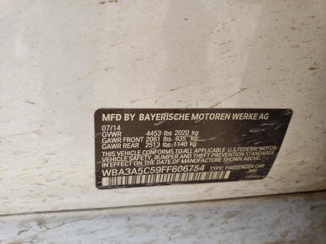 2015 BMW 328 I WBA3A5C59FF606754