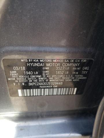 2018 HYUNDAI ACCENT SE 3KPC24A30JE029448