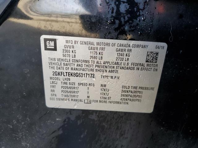 2GKFLTEK8G6317172 GMC Terrain