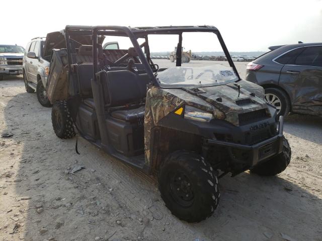 Salvage motorcycles for sale at New Braunfels, TX auction: 2017 Polaris Ranger Crew XP 1000 EPS