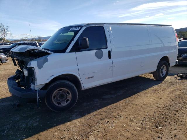 Salvage cars for sale from Copart San Martin, CA: 2005 Chevrolet Express G2500