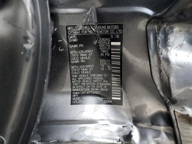 KNMAT2MT4KP520627 Nissan ROGUE S