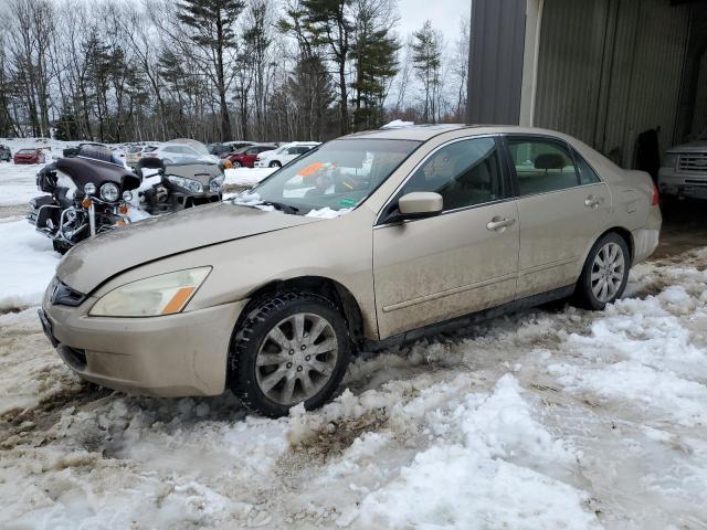 Salvage cars for sale from Copart Lyman, ME: 2006 Honda Accord LX
