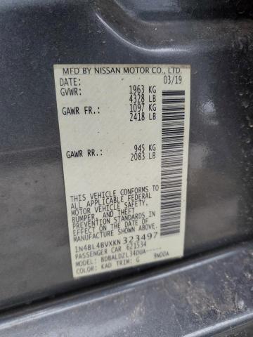 1N4BL4BVXKN323497 Nissan ALTIMA S