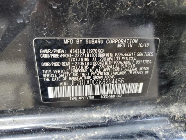 JF2GTADC4K8264456 Subaru Crosstrek Premium