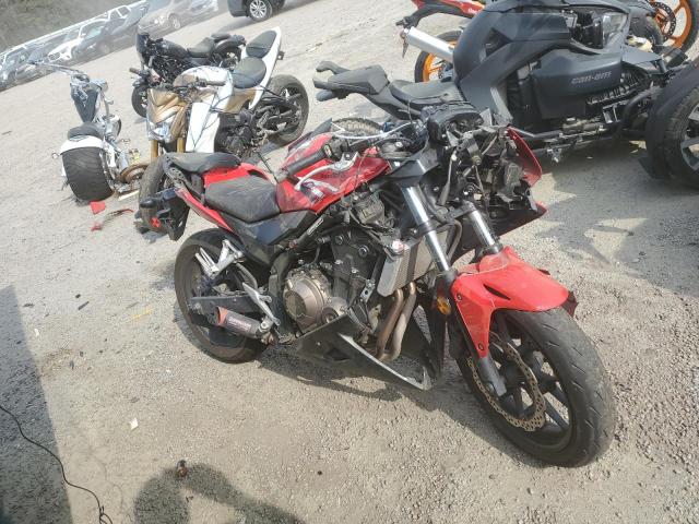 Salvage cars for sale from Copart Harleyville, SC: 2016 Honda CBR500 R