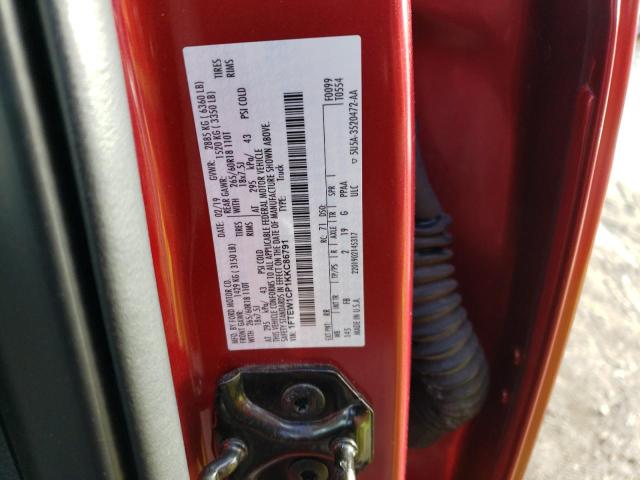 2019 FORD F150 SUPER 1FTEW1CP1KKC86791