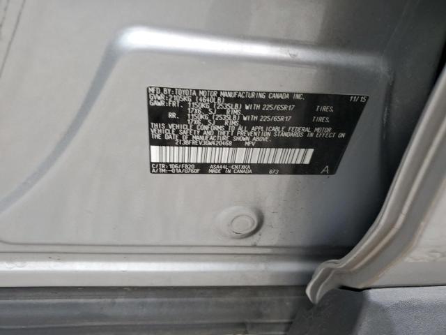 2016 TOYOTA RAV4 LE 2T3BFREV3GW420468