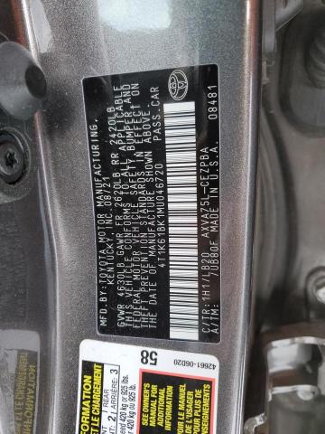 2021 TOYOTA CAMRY XSE 4T1K61BK1MU046720