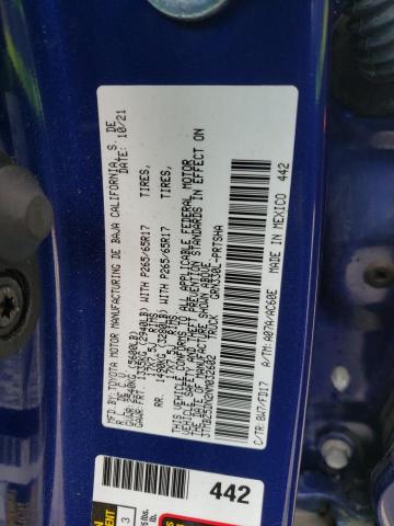 2022 TOYOTA TACOMA DOU 3TMBZ5DN2NM032602