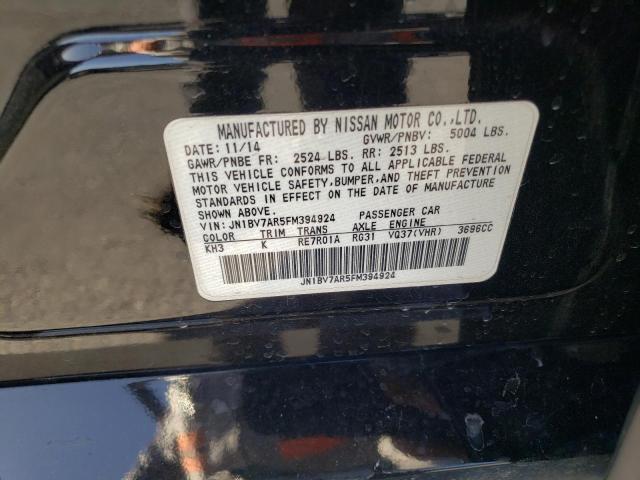 2015 INFINITI Q50 BASE JN1BV7AR5FM394924