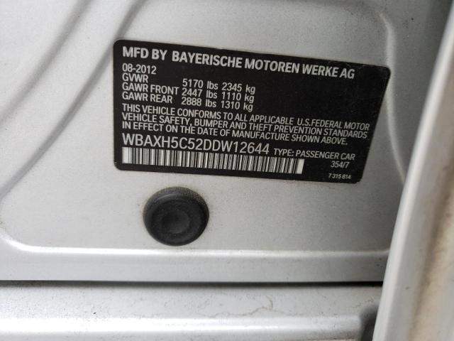 WBAXH5C52DDW12644 BMW 528 XI