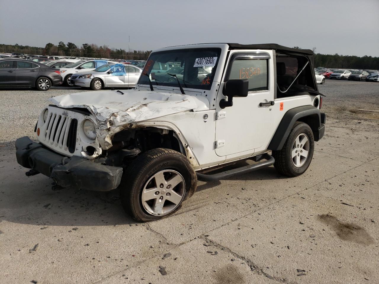 1J4FA24198L643974 2008 Jeep Wrangler X