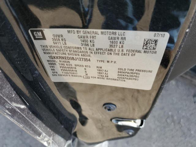 1GKKRNED9BJ127354 GMC ACADIA SLE