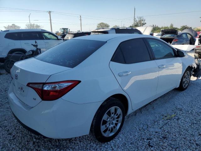 Sedans TOYOTA COROLLA 2016 Biały