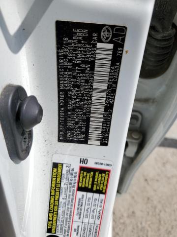2016 TOYOTA COROLLA L 2T1BURHE5GC729421