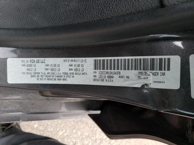 2016 CHRYSLER 200 LIMITE 1C3CCCAB1GN164378