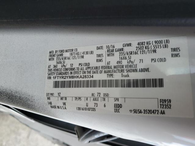2017 FORD TRANSIT T- - 1FTYR2YM8HKA28334