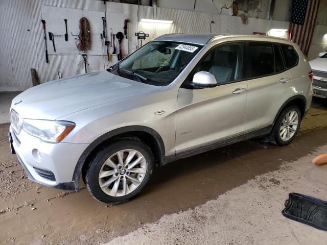 2016 BMW X3 XDRIVE2 5UXWX9C5XG0D79747