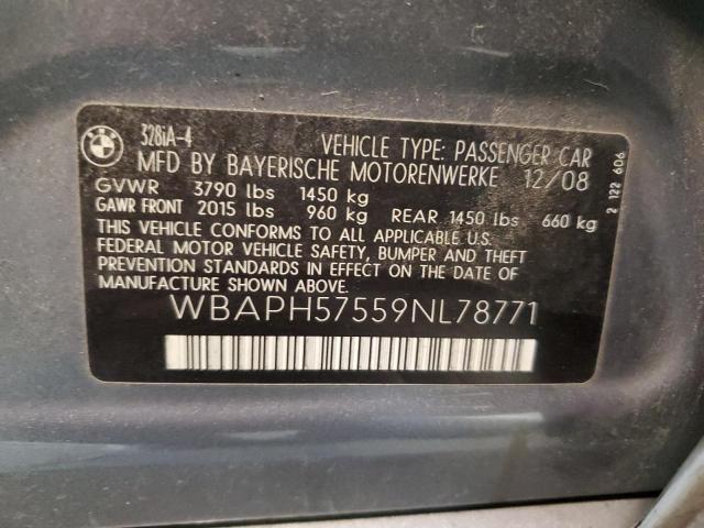 WBAPH57559NL78771 BMW 328 I Sulev