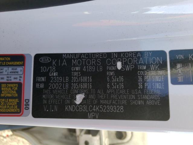 2019 KIA NIRO FE - KNDCB3LC4K5239328