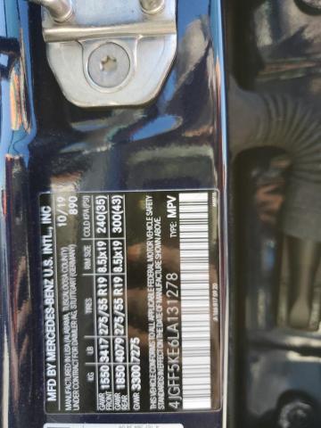 2020 MERCEDES-BENZ GLS 450 4M 4JGFF5KE6LA131278