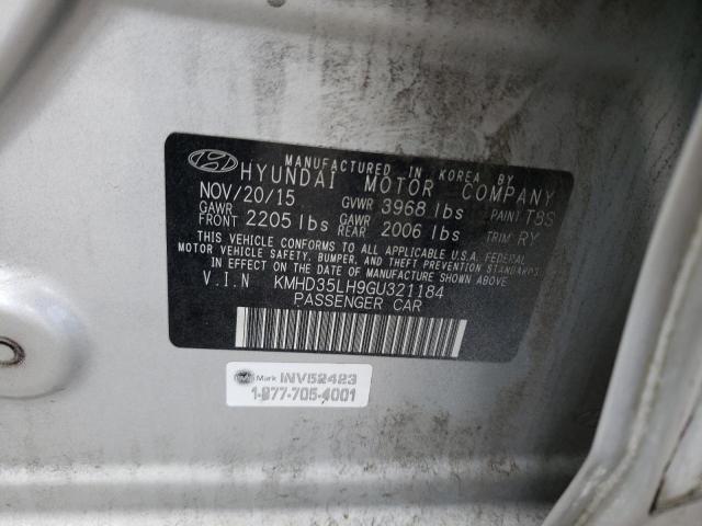 2016 HYUNDAI ELANTRA GT - KMHD35LH9GU321184