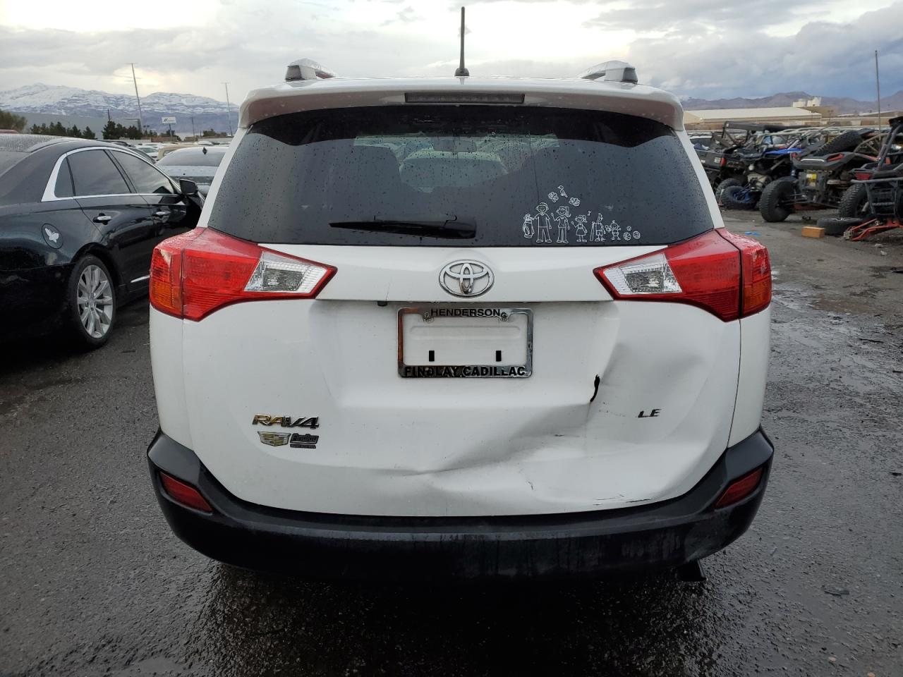 2014 Toyota Rav4 Le vin: 2T3ZFREV7EW085713