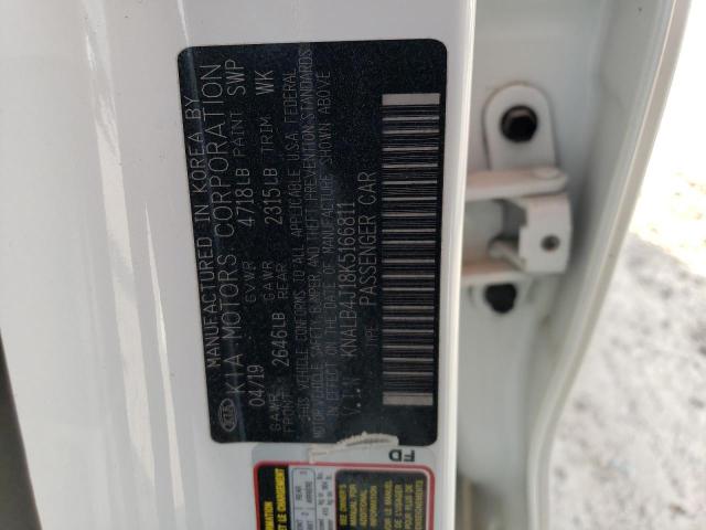 2019 KIA CADENZA PR - KNALB4J18K5166811