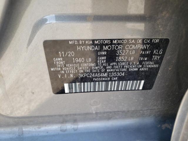 2021 HYUNDAI ACCENT SE 3KPC24A64ME135304