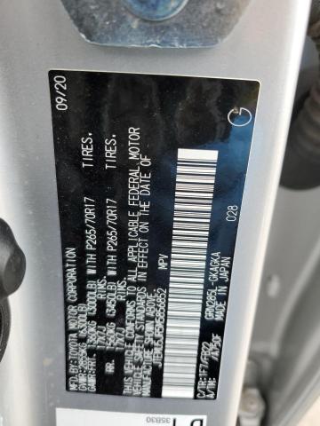 2021 TOYOTA 4RUNNER SR - JTEMU5JR5M5856852