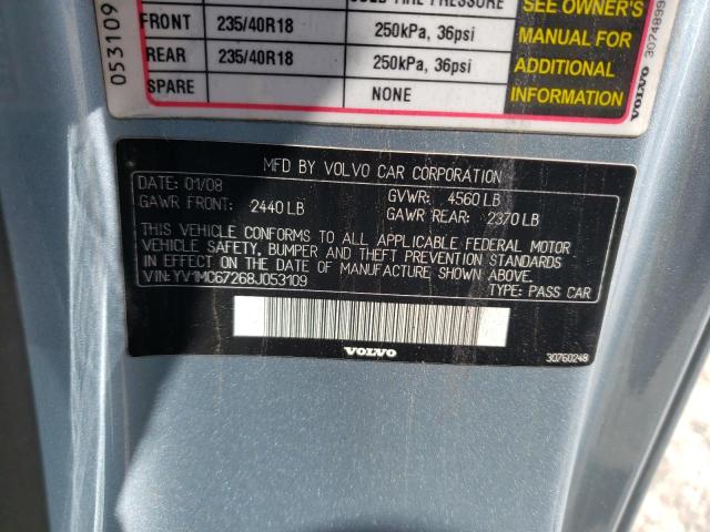 YV1MC67268J053109 Volvo C70