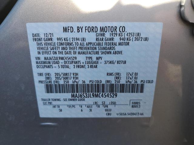 2021 FORD ECOSPORT S MAJ6S3JL9MC454529
