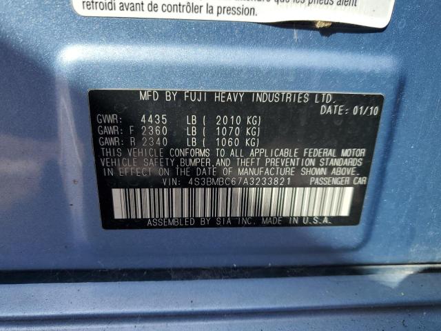 4S3BMBC67A3233821 Subaru Legacy 2.5i Premium