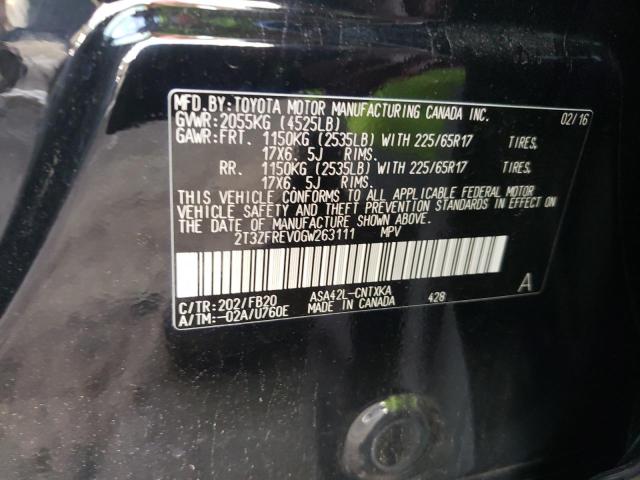 2016 TOYOTA RAV4 LE 2T3ZFREV0GW263111