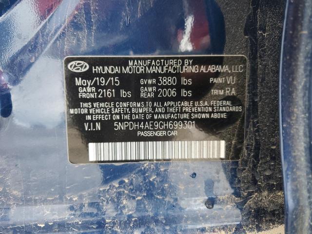 2016 HYUNDAI ELANTRA SE - 5NPDH4AE9GH699301
