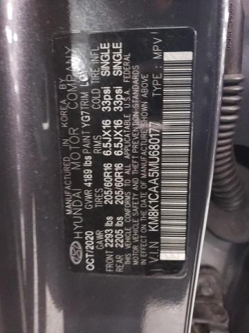 2021 HYUNDAI KONA SE KM8K1CAA5MU680177