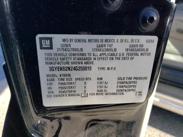 3GYEK62N24G259015 Cadillac ESCALADE EXT