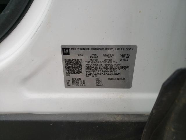 3GKALMEX8KL338524 GMC Terrain Sle