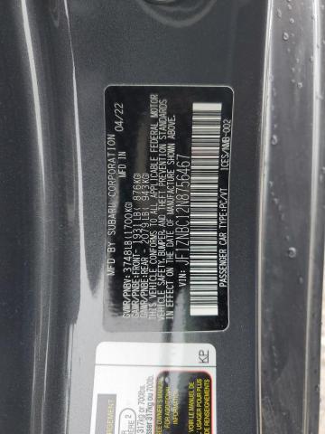 2022 TOYOTA GR 86 JF1ZNBC12N8756467