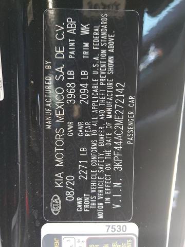 2021 KIA FORTE GT 3KPF44AC2ME272142