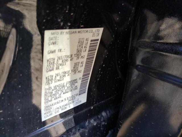 2018 NISSAN TITAN SV - 1N6AA1E62JN535028