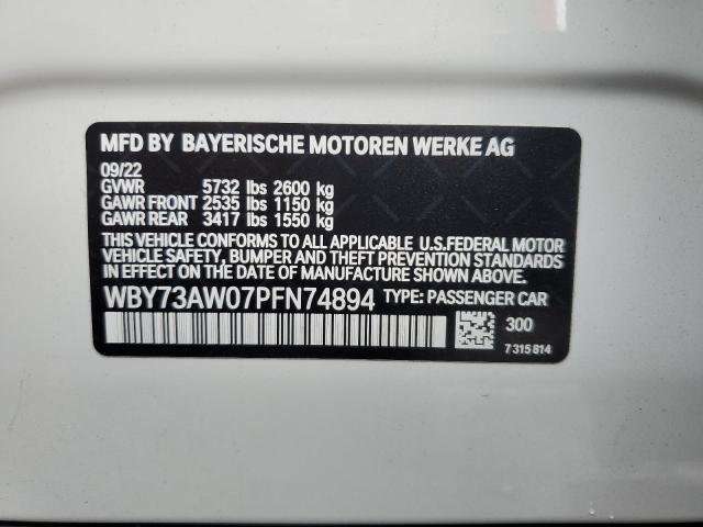 2023 BMW I4 EDRIVE4 - WBY73AW07PFN74894