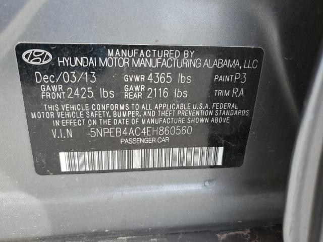 5NPEB4AC4EH860560 Hyundai SONATA GLS