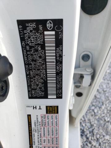 2020 TOYOTA PRIUS L JTDKARFU6L3110042