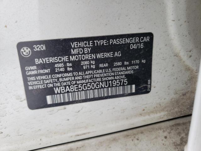 WBA8E5G50GNU19575 BMW 320 XI