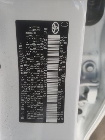 2022 TOYOTA COROLLA XS 5YFT4MCEXNP127027