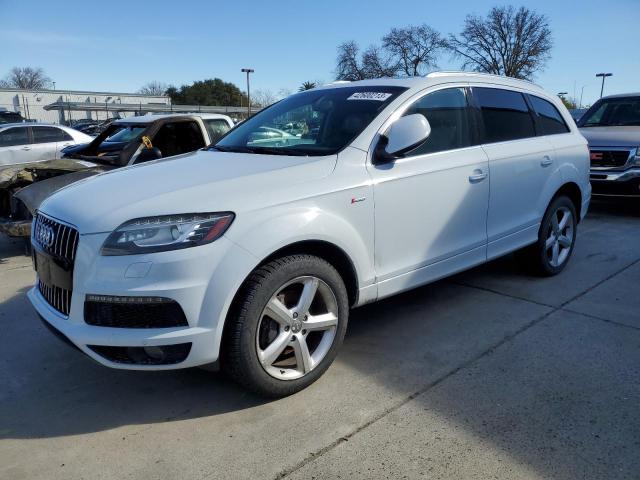 Audi salvage cars for sale: 2013 Audi Q7 Prestige