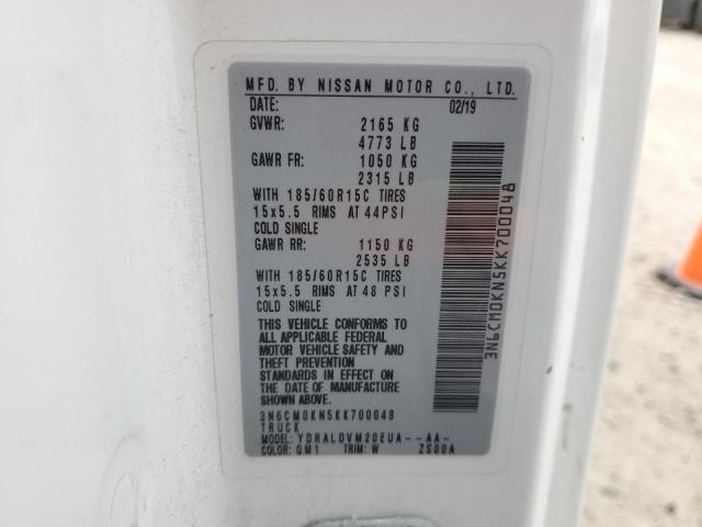 3N6CM0KN5KK700048 Nissan NV
